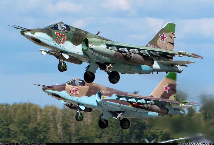 Штурмовик Су-25 Грач