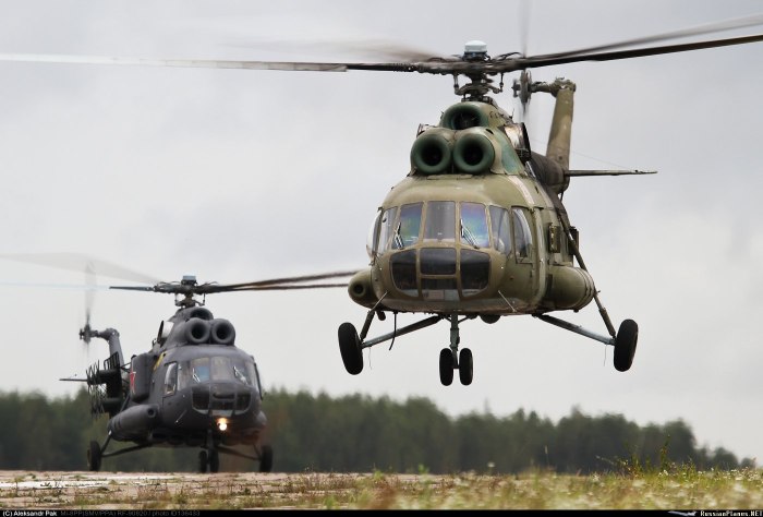 Вертолёт ми-8 РЭБ