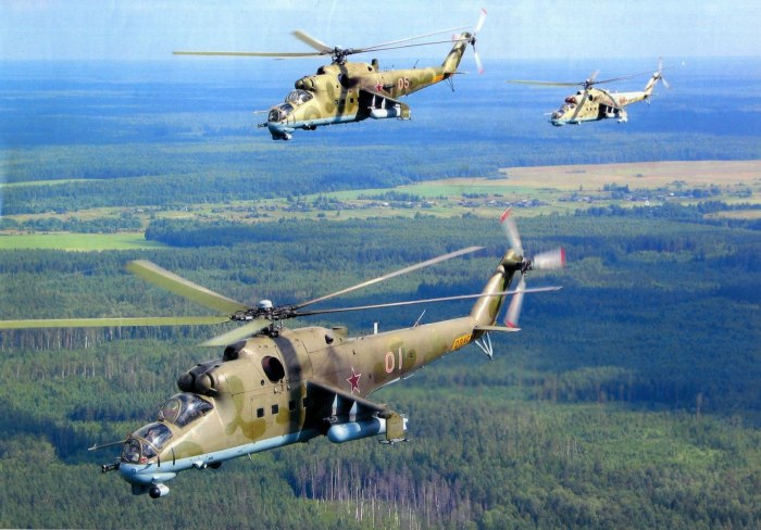 Вертолет "ми-24а"