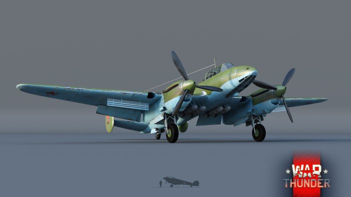 Пикирующий бомбардировщик пе-2