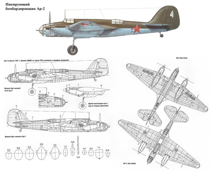A6m2 Zero чертеж