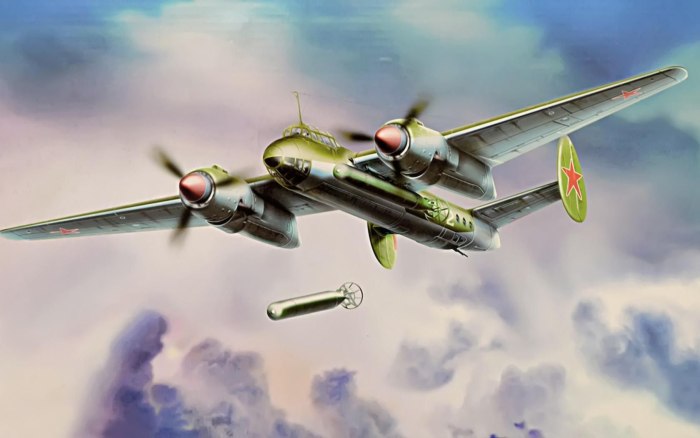 Ту-2 бомбардировщик