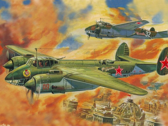 Бомбардировщик второй мировой СССР ту2