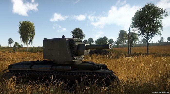 Кв-2 танк вар Тандер