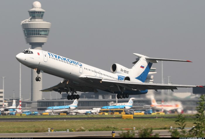 Ту-154м Пулково