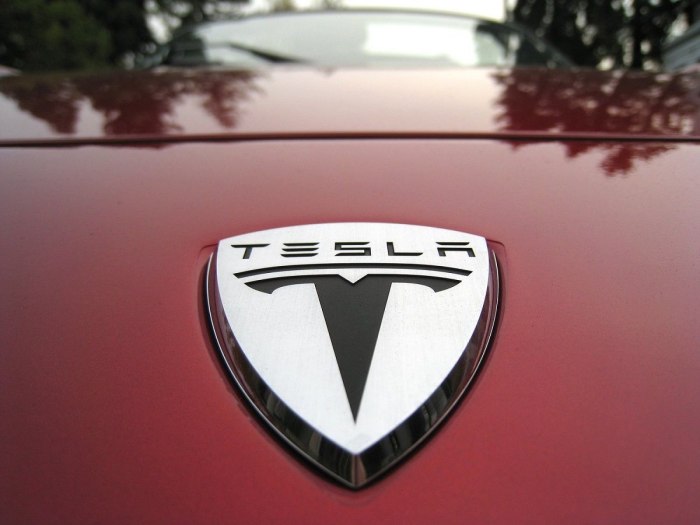 Значок автомобиля Tesla