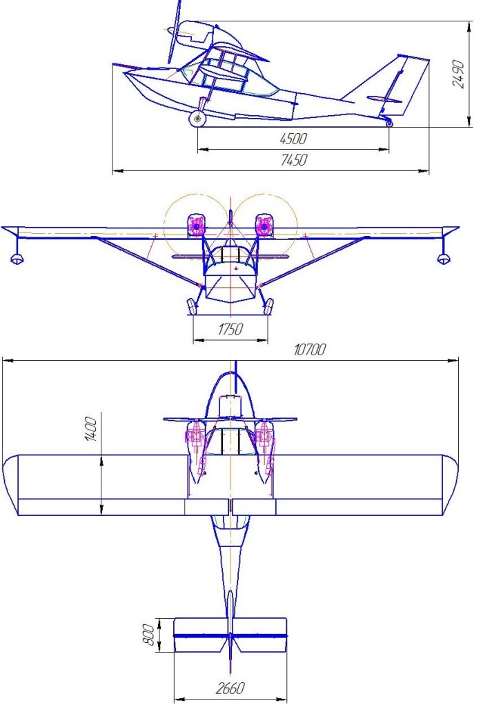 Гидросамолет че-22