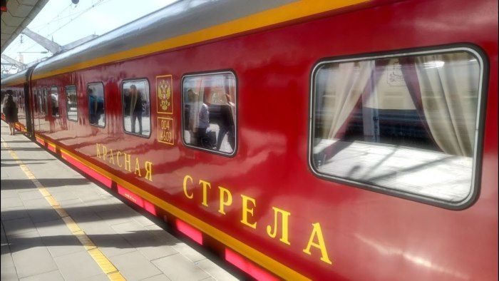 Красная стрела поезд купе