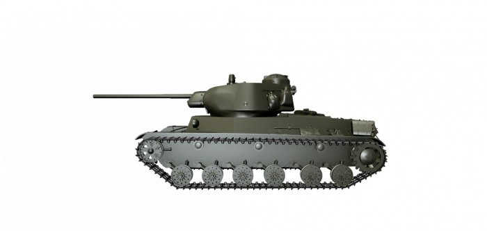 Т-50-2 вид сбоку