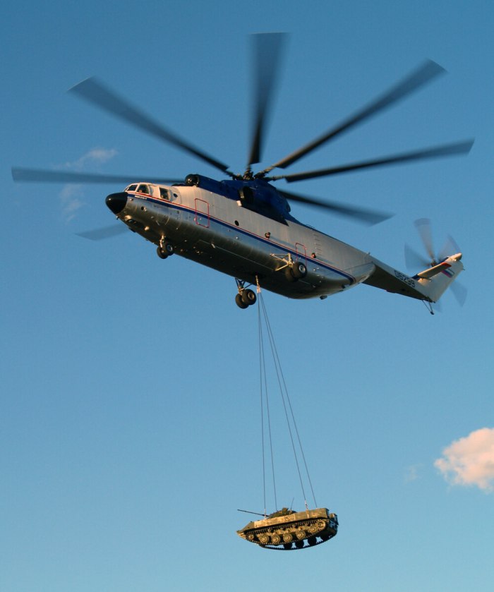 Ми-26 военно-транспортный вертолёт