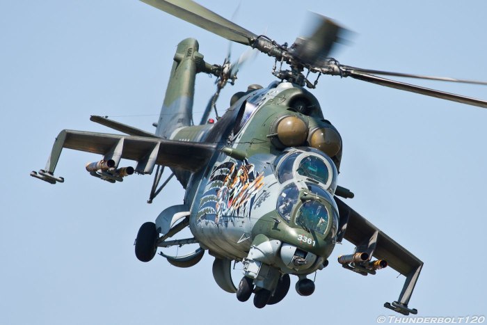 Военный вертолёт ми 24