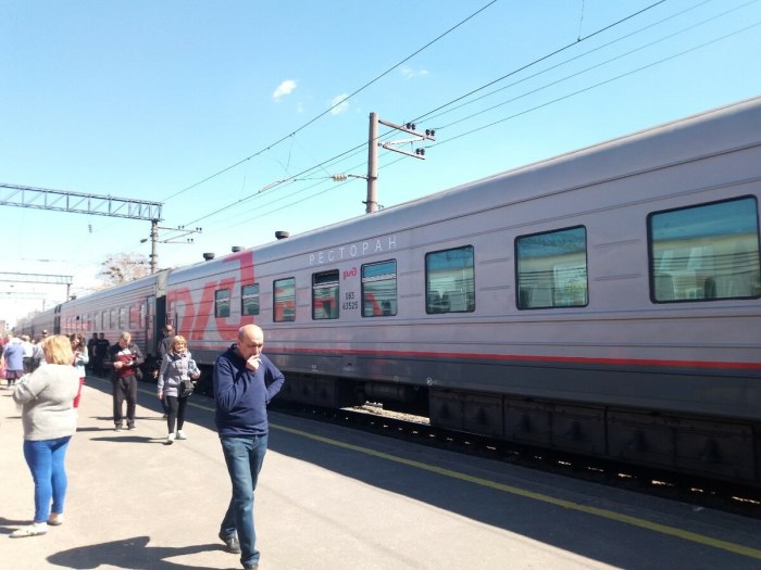 Поезд 003 Кисловодск Москва