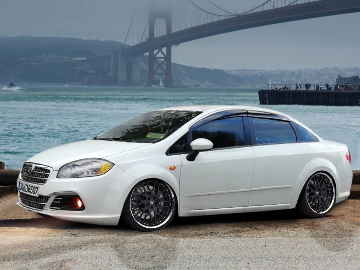 Fiat linea обвес