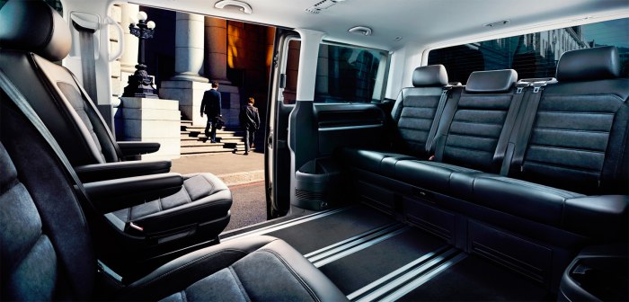 Volkswagen Multivan t6 салон