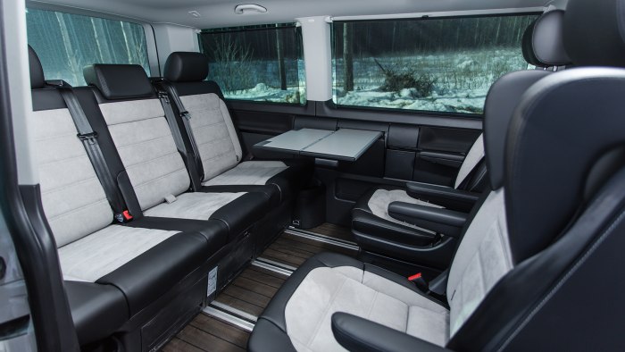 Volkswagen Multivan t6 салон