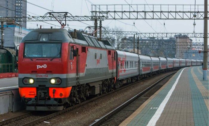 Эп2к на Московском вокзале