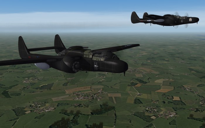 P-61a-1 Black Widow вар Тандер