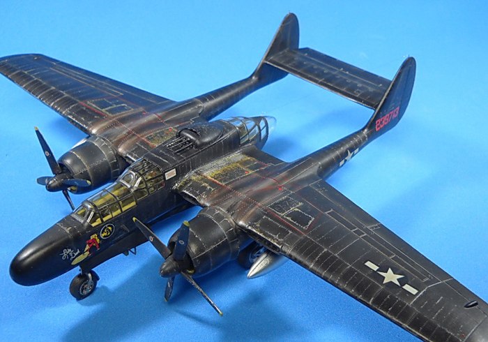Самолёт p-61 Black Widow