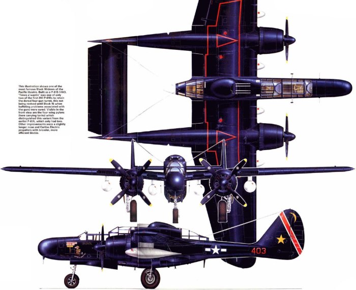 Northrop p-61 Black Widow