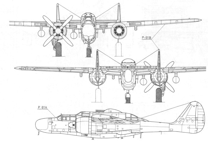 Northrop p-61 Black Widow