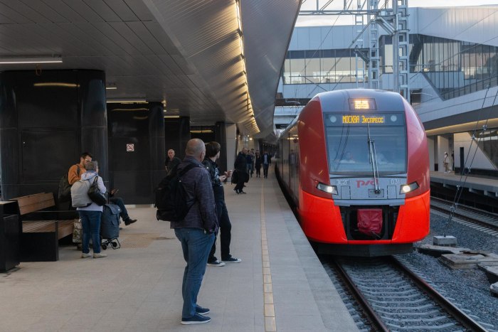 Электричка 7040 Москва Рязань