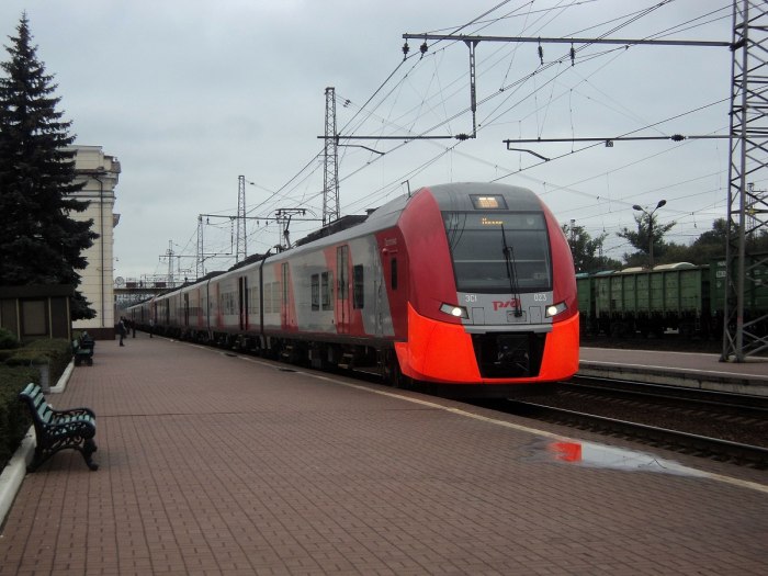 Поезд Ласточка Москва Тула