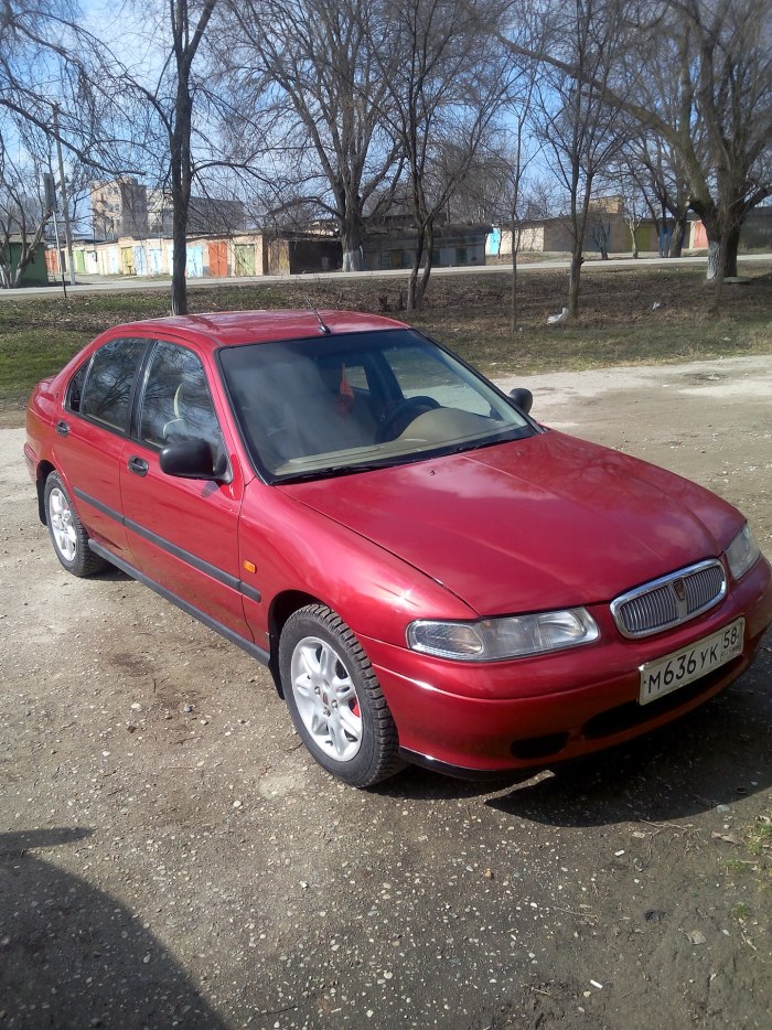 Ровер 400 красный