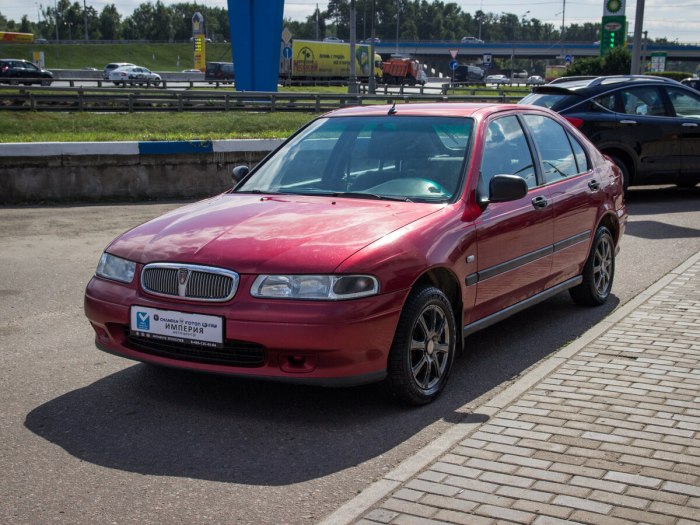 Ровер 400 красный