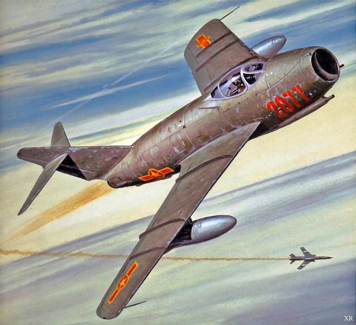 Mig-17 fresco