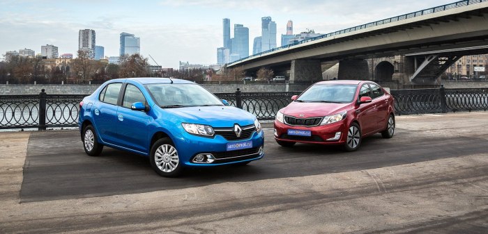 Renault Logan vs Kia Rio