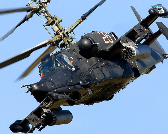 Ударный вертолет ка-50 черная акула