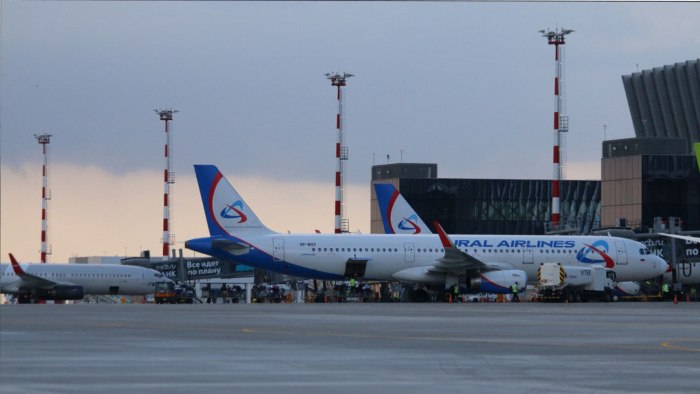 Арестованные самолеты России