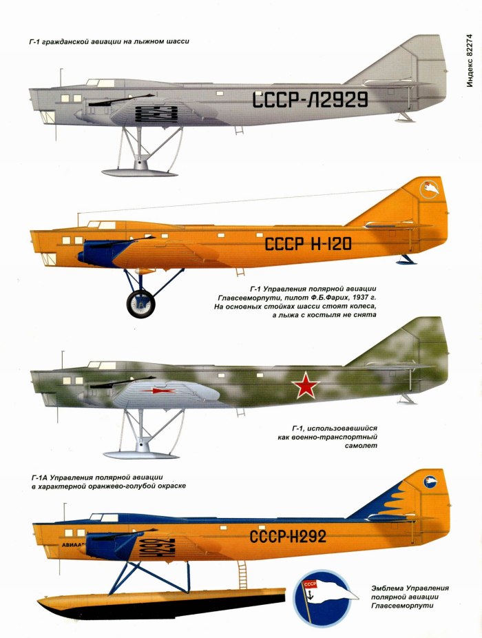 ТБ-1 бомбардировщик