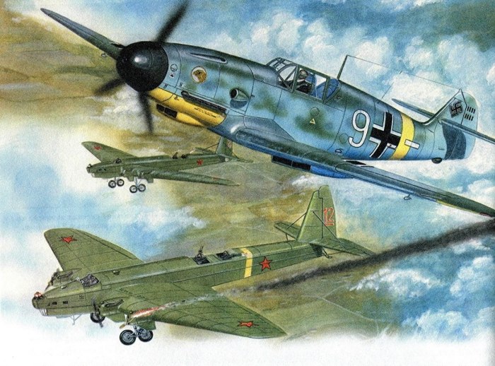 Самолет bf 109 Германия