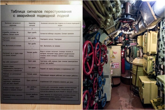 Азбука перестукивания на подлодках