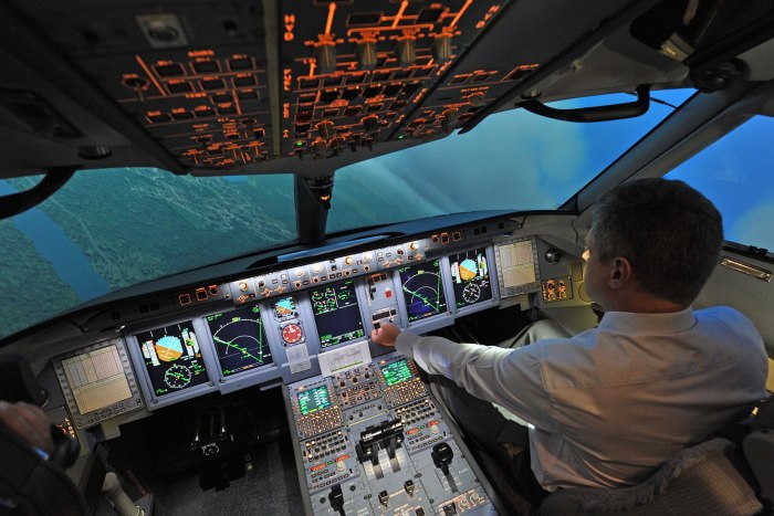 Кабина пилотов SSJ 100 New