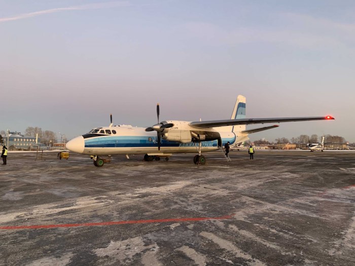 Самолет ан24 Комиавиатранс