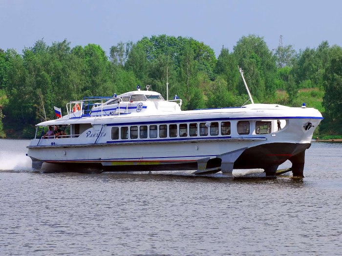 Ракета корабль на подводных крыльях