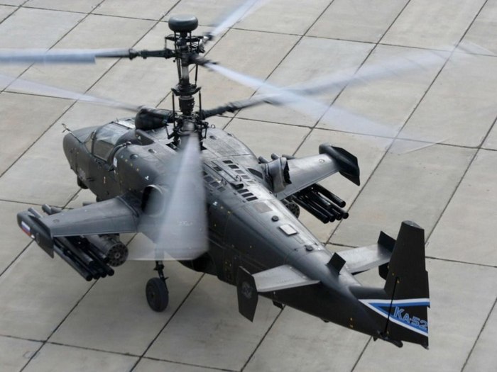 Вертолет ка-52 "Аллигатор"