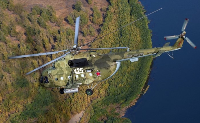 Многоцелевой вертолет ми-8