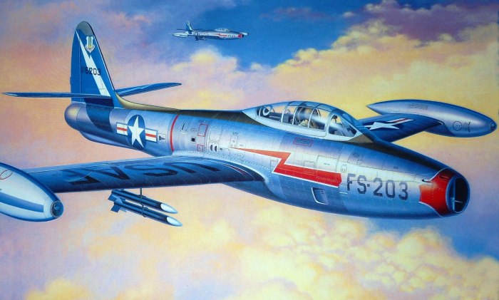 Самолет f-84g Thunderjet