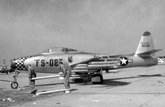 Рипаблик f-84e тандерджет