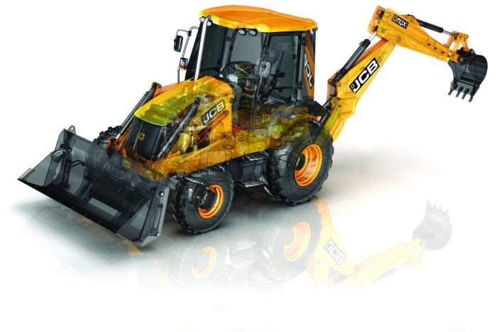 Трактор экскаватор погрузчик JCB