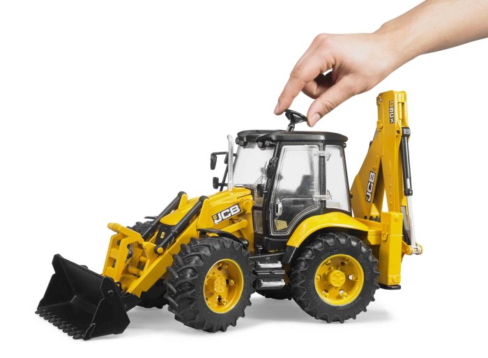 Bruder экскаватор-погрузчик JCB 5cx