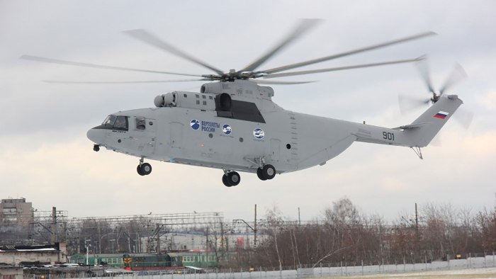 Ми-26 военно-транспортный вертолёт