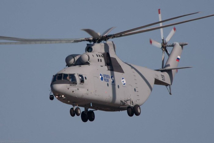 Транспортный вертолет ми-26