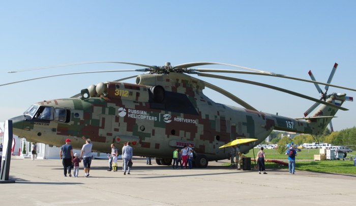 Транспортный вертолет ми-26