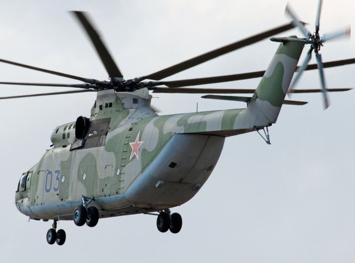 Вертолет корова ми-26