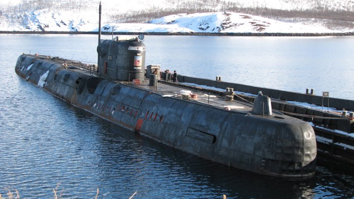 Атомная подводная лодка 675 проекта