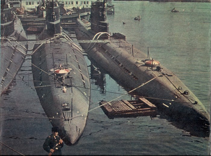 Первая атомная подводная лодка СССР К-3